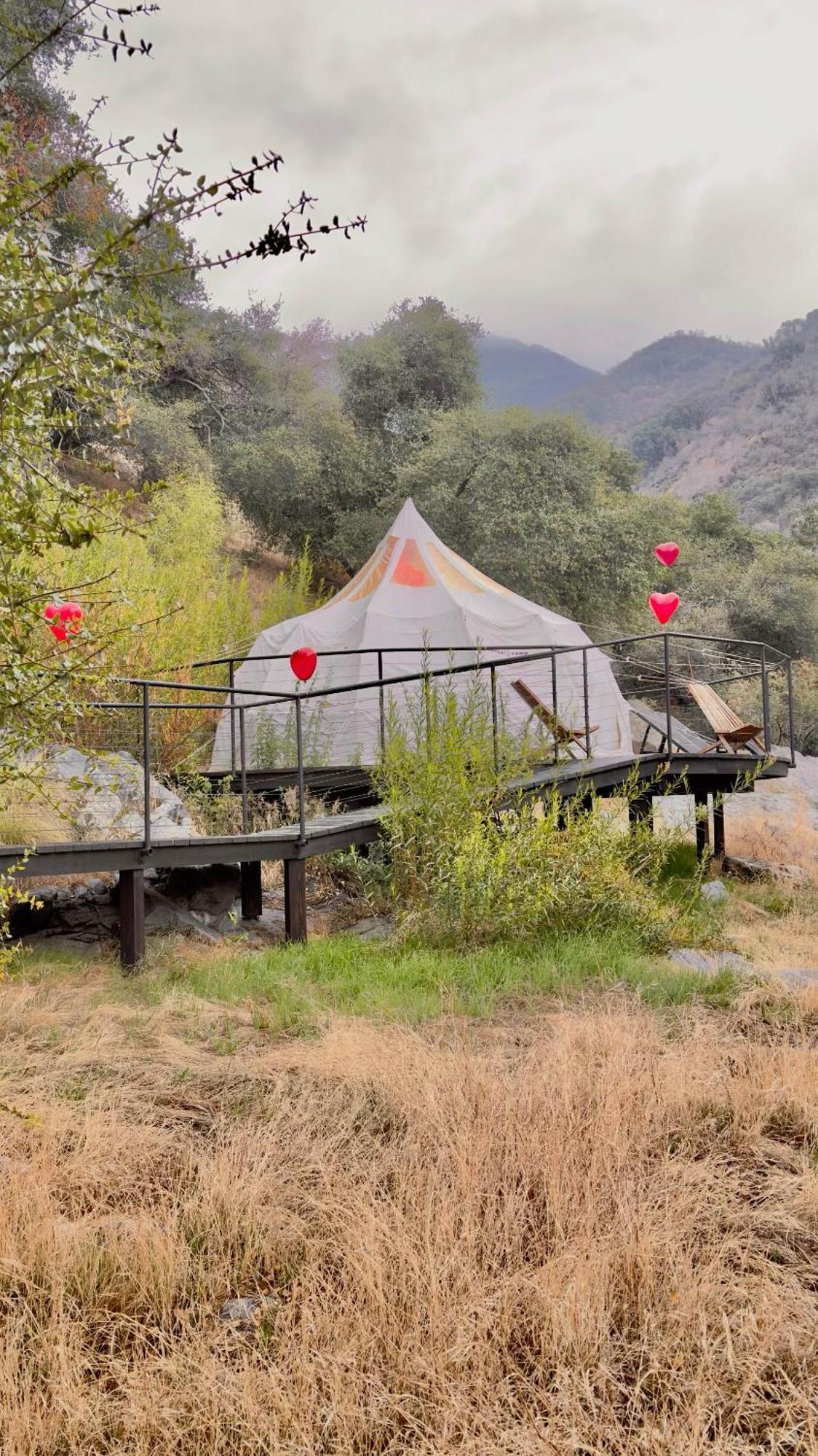Paradise Ranch Inn - Liberated Tent Three Rivers Bagian luar foto
